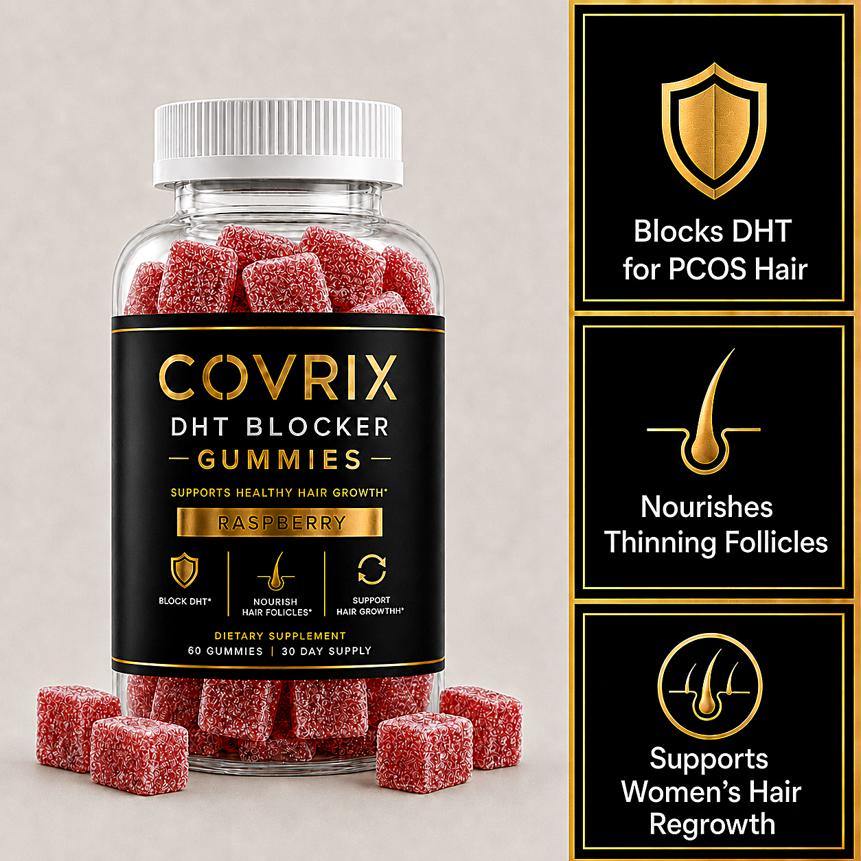 Less PCOS Shedding in 26 Days or Less