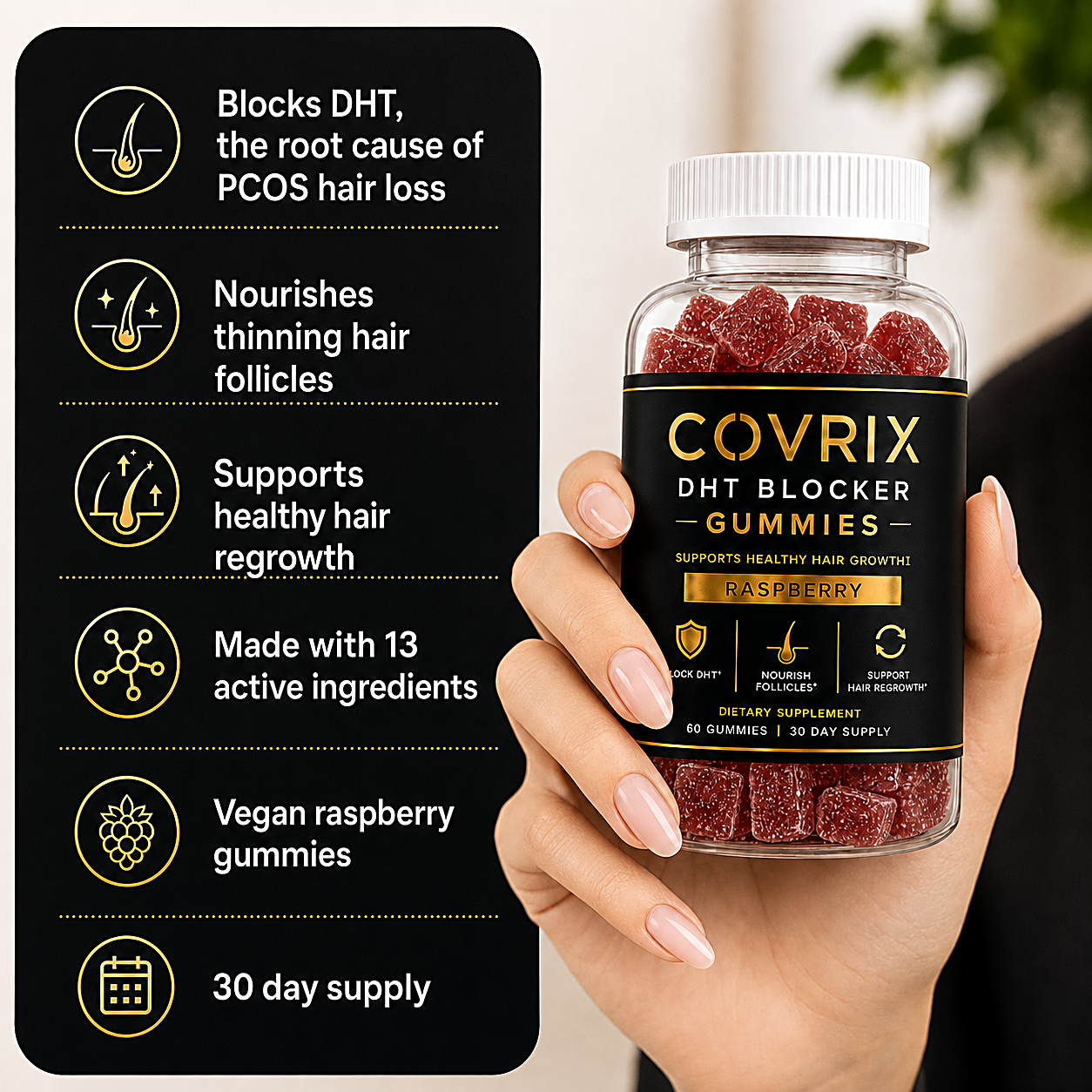 Less PCOS Shedding in 26 Days or Less
