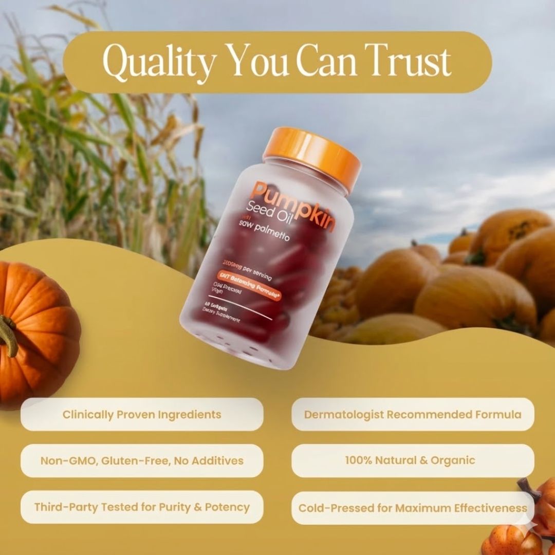 Pumpkin Seed Oil Softgels